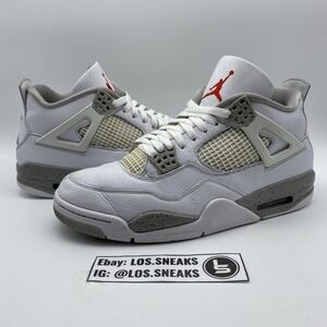 Size 10.5 - Jordan 4 Retro Mid White Oreo (CT8527-100)